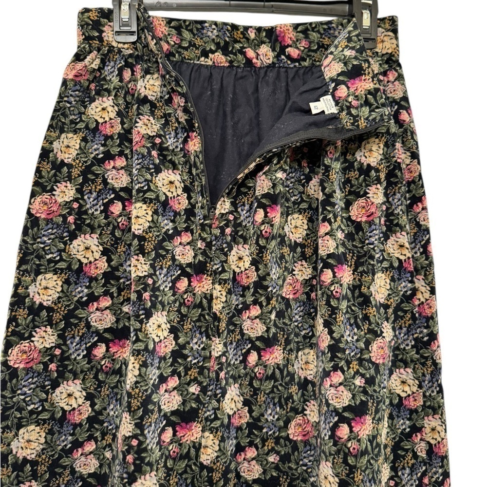 Vintage Jane Schaffhausen Velvet Skirt - Picture 3 of 7